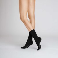 HUDSON Damen RELAX COTTON     -  35/38 - Socken aus 97% Baumwolle - Black (Schwarz) Hersteller: Hudson Bestellnummer:4004728383830