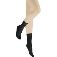 HUDSON Damen RELAX WOOLMIX CLIMA -  39/42 - Klimaregulierende Socken aus Baum- und Schurwolle - Black (Schwarz) Hersteller: Hudson Bestellnummer:4003065199180