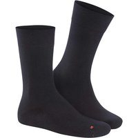 HUDSON Herren AIR PLUSH -  39/42 - Sportliche Herren Socken mit anatomisch geformter Plüschsohle - Black (Schwarz) Hersteller: Hudson Bestellnummer:4037381863302