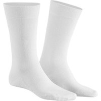 HUDSON Herren DRY COTTON -  39/42 - Feuchtigkeitsregulierende Herren Socken - White (Weiß) Hersteller: Hudson Bestellnummer:4037381781194