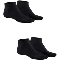 HUDSON Herren ONLY 2-PACK -  39/42 - Herren Sneaker Socken aus qualitativer Baumwolle im Doppelpack - Black (Schwarz) Hersteller: Hudson Bestellnummer:4037381818142