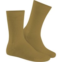 HUDSON Herren RELAX COTTON -  41/42 - Herren Baumwollsocken ohne Gummi - Golden-rod (Gelb) Hersteller: Hudson Bestellnummer:4037381910921