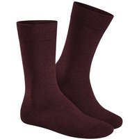 HUDSON Herren RELAX COTTON -  41/42 - Herren Baumwollsocken ohne Gummi - Ray (Rot) Hersteller: Hudson Bestellnummer:4037381899981