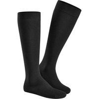 HUDSON Herren RELAX COTTON -  41/42 - Herren Kniestrümpfe für Baumwoll-Fans - Black (Schwarz) Hersteller: Hudson Bestellnummer:4004728174438