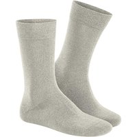 HUDSON Herren RELAX COTTON -  47/48 - Herren Baumwollsocken ohne Gummi - Linnen (Hell Beige) Hersteller: Hudson Bestellnummer:4004728431227