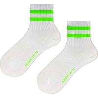 HUDSON Unisex GAME -  35/38 - Unisex Kurzsocken im trendigen Tennissocken Look - Neon-green (Grün) Hersteller: Hudson Bestellnummer:4037381907464