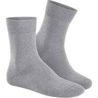 HUDSON Herren RELAX COTTON -  43/46 - Herren Kurzsocken für Baumwoll-Fans - Silber (Grau) Hersteller: Hudson Bestellnummer:4037381888374