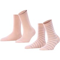 Falke Damen Socken HAPPY STRIPE 2er Pack Hersteller: Falke Bestellnummer:4043874821995