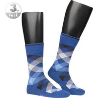 Burlington Herren Socken blau Baumwolle Gemustert Hersteller: Burlington Bestellnummer:4049508231673