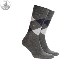 Burlington Herren Socken grau Schurwolle Gemustert Hersteller: Burlington Bestellnummer:4049508184771