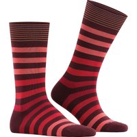 Burlington Herren Socken rot Baumwolle Gestreift Hersteller: Burlington Bestellnummer:4049508320674