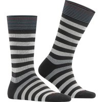 Burlington Herren Socken schwarz Baumwolle Gestreift Hersteller: Burlington Bestellnummer:4049508320582