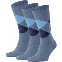 Burlington Kurzsocken Herren Socken 3er Pack - Blackpool