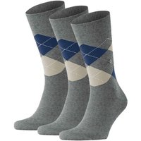 Burlington Kurzsocken Herren Socken 3er Pack - Blackpool