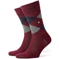 Burlington Kurzsocken Herren Socken EDINBURGH - Rautenmuster