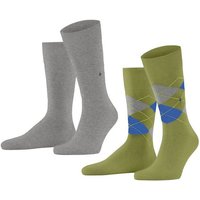 Burlington Kurzsocken Herren Socken Everyday 2er Pack - Rautenmuster Hersteller: Burlington Bestellnummer:4049508385147