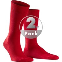 Falke Herren Socken rot Baumwolle unifarben Hersteller: Falke Bestellnummer:4043874492102