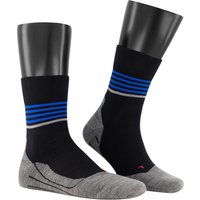 Falke Herren Socken schwarz Mikrofaser Gestreift Hersteller: Falke Bestellnummer:4031309969602