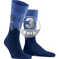 Burlington Herren Socken blau Baumwolle Gemustert Hersteller: Burlington Bestellnummer:4049508233202