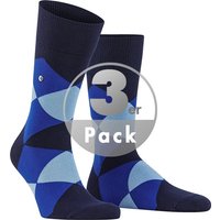 Burlington Herren Socken blau Baumwolle Gemustert Hersteller: Burlington Bestellnummer:4049508352682