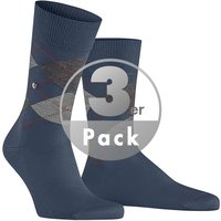 Burlington Herren Socken blau Baumwolle Gemustert Hersteller: Burlington Bestellnummer:4049508358967