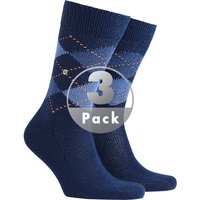 Burlington Herren Socken blau Mikrofaser Gemustert Hersteller: Burlington Bestellnummer:4049508186669