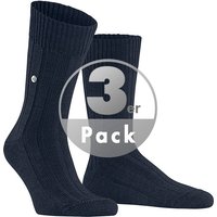 Burlington Herren Socken blau Schurwolle unifarben Hersteller: Burlington Bestellnummer:4049508371485