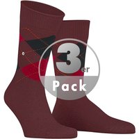 Burlington Herren Socken rot Wolle Gemustert Hersteller: Burlington Bestellnummer:NULL