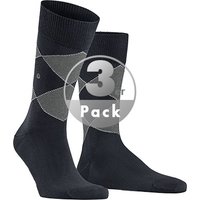 Burlington Herren Socken schwarz Baumwolle Gemustert Hersteller: Burlington Bestellnummer:4049508301796