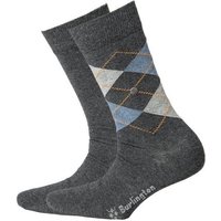 Burlington Kurzsocken Herren Socken Everyday 2er Pack - Rautenmuster Hersteller: Burlington Bestellnummer:4049508180759