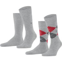 Burlington Kurzsocken Herren Socken Everyday 2er Pack - Rautenmuster Hersteller: Burlington Bestellnummer:4049508322807