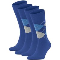 Burlington Kurzsocken Herren Socken Everyday 4er Pack - Rautenmuster Hersteller: Burlington Bestellnummer:4262467951257