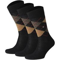 Burlington Kurzsocken Herren Socken PRESTON 3er Pack - Rautenmuster Hersteller: Burlington Bestellnummer:4262467952124