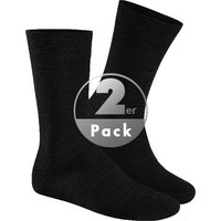 Hudson Herren Socken schwarz Baumwolle unifarben Hersteller: Hudson Bestellnummer:4037381824983