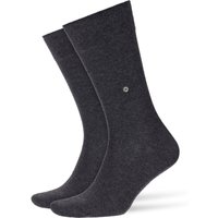 Burlington Doppelpack-Socken im Baumwollmix Hersteller: Burlington Bestellnummer: