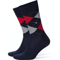 Burlington Gemusterte Socken