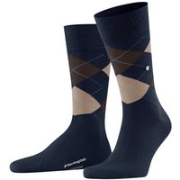 Burlington Kurzsocken Herren Socken EDINBURGH - Rautenmuster