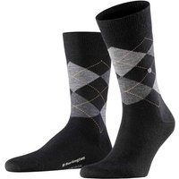 Burlington Kurzsocken Herren Socken EDINBURGH - Rautenmuster