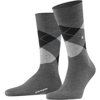 Burlington Kurzsocken Herren Socken EDINBURGH - Rautenmuster