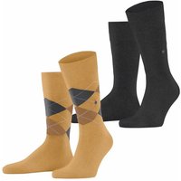 Burlington Kurzsocken Herren Socken Everyday 2er Pack - Rautenmuster Hersteller: Burlington Bestellnummer:4049508390288