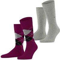 Burlington Kurzsocken Herren Socken Everyday 2er Pack - Rautenmuster Hersteller: Burlington Bestellnummer:4049508390318