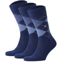 Burlington Kurzsocken Herren Socken PRESTON 3er Pack - Rautenmuster Hersteller: Burlington Bestellnummer:4262467952179