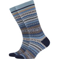 Burlington Socken aus Schurwollgemisch mit Streifen und Muster Hersteller: Burlington Bestellnummer: