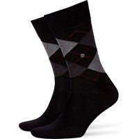 Burlington Socken mit Argyle-Muster