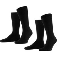 FALKE Swing Socken schwarz